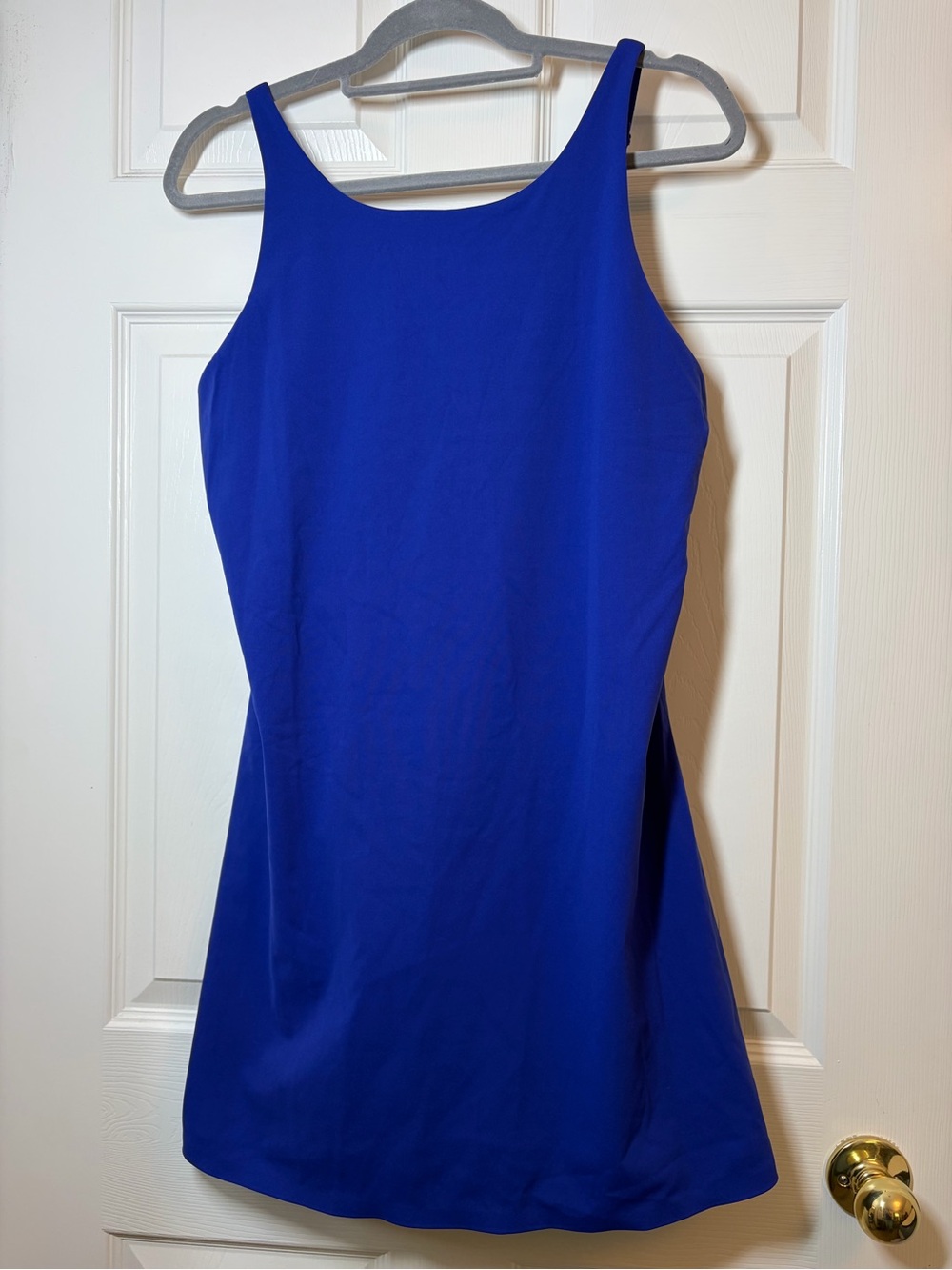SPANX Royal Blue Sleeveless Mini Dress Size XL